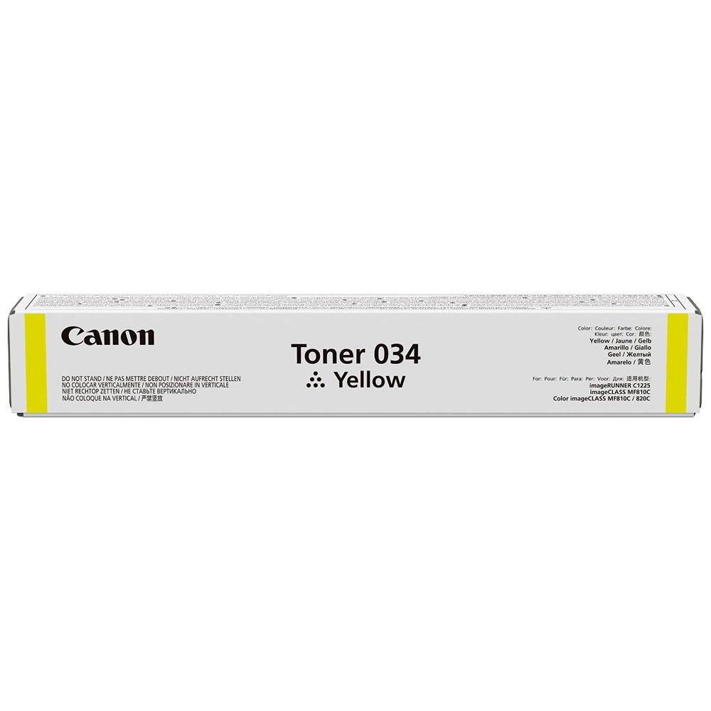 CANON Toner 034 Yellow